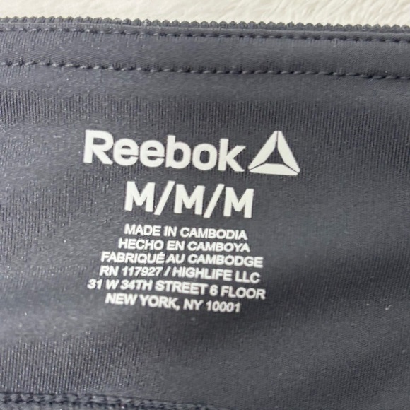 Reebok Jet Black Sports Skirt -Skort Size M - Picture 7 of 7